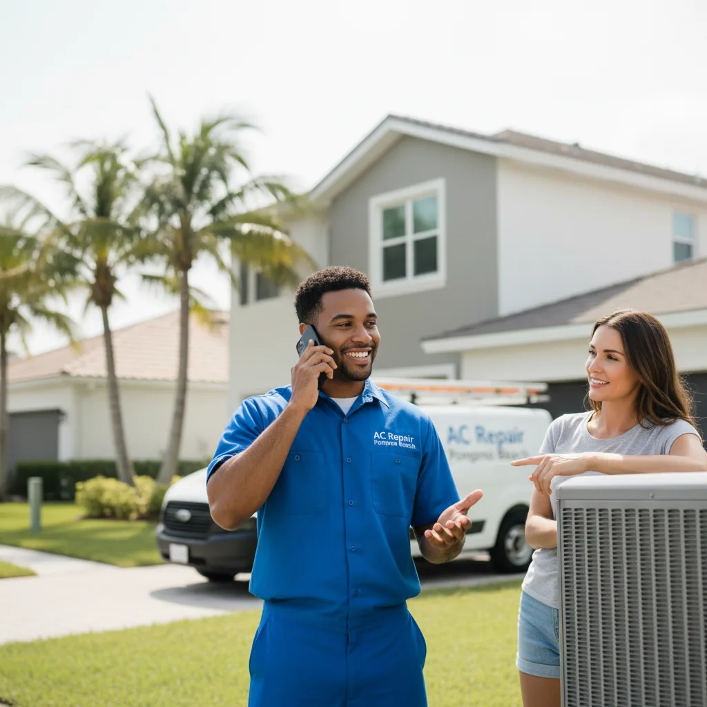 AC Repair Pompano Beach customer support in East Amherst
